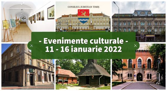 Evenimentele culturale ale săptămânii în organizarea instituțiilor CJ Timiș