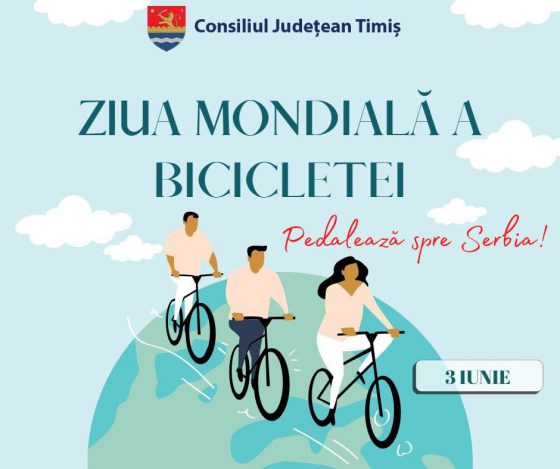 Invitație la pedalare de Ziua Mondială a Bicicletei