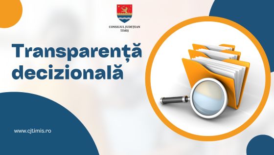 Modificarea structurii organizatorice a DGASPC Timiș, în transparență decizională