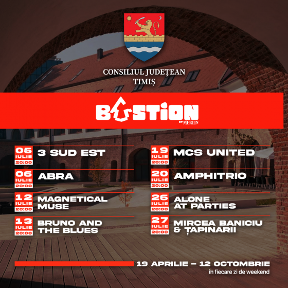 Bastion by Merlin continuă și în luna iulie: 3 Sud Est cap de afiș