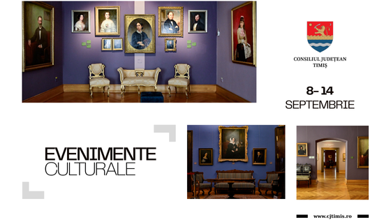 Oferta culturală a Consiliului Județean pentru perioada 8 – 14 septembrie  